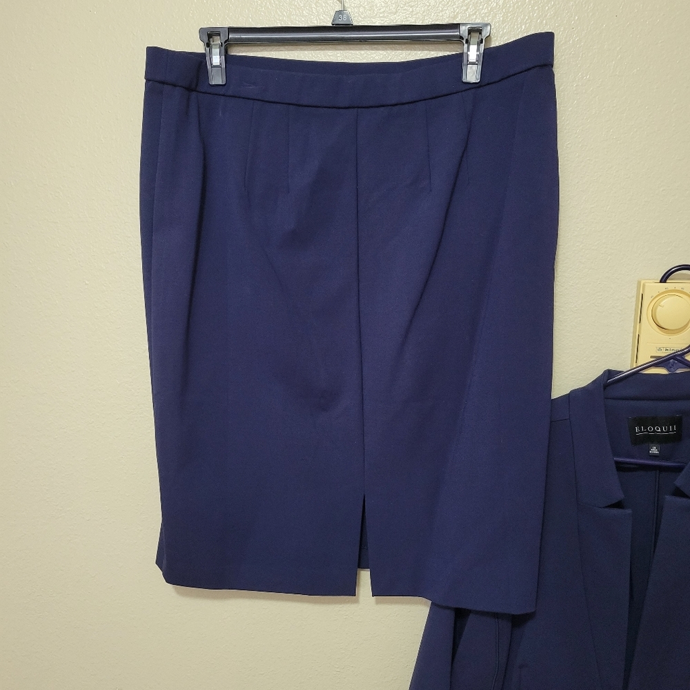 Eloquii 9 to 5 Suit Skirt - Picture 4 of 5